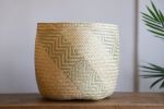 Juana's Plant Basket | Planter in Vases & Vessels by Tierra y Mano. Item composed of fiber
