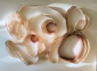 Three Dimensional Fiber Art / Earth Tone / Wall Sculpture | Wall Hangings by Stef Shock. Item made of canvas & fiber compatible with boho and contemporary style