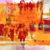 HUMAN CROWD V | Prints by Sven Pfrommer. Item composed of canvas in urban style