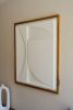 No. 122 Japandi Plaster Wall Relief - Scandinavian Decor | Wall Sculpture in Wall Hangings by Joseph A