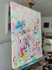 Fun time - Original mixed media painting | Paintings by Xiaoyang Galas. Item composed of canvas in contemporary or modern style