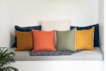 Bangkok Pillow - Army Green | Pillows by Vacilando Studios. Item made of cotton