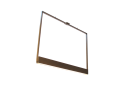 Rods Collection: Frame LED Bar Pendant | Pendants by Atrix Lighting | Houston in Houston. Item made of brass