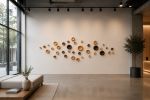 Solace | Large Hand-Turned Timber Wall Sculpture | Wall Hangings by Craig Forget. Item composed of maple wood in minimalism or contemporary style