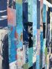 Navigation | Collage in Paintings by Adam Collier Noel. Item made of canvas with paper works with contemporary & modern style