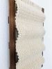 The Waves | Tapestry in Wall Hangings by YASHI DESIGNS. Item made of cotton with fiber works with contemporary & japandi style