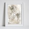 Encaustic Peony #1 - Floral Mixed Media Encaustic Wax Print | Prints by Jennifer Lorton Art. Item composed of paper in country & farmhouse or japandi style