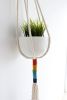 Macrame Plant Hanger, Hanging Plant Holder, Knot | Plants & Landscape by Freefille. Item composed of cotton in contemporary or modern style