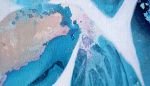 Pina Coladas II | Oil And Acrylic Painting in Paintings by Amica Whincop. Item made of canvas