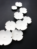 Extra Large set of 29 Graces Wall Art | Wall Sculpture in Wall Hangings by Elizabeth Prince Ceramics. Item composed of stoneware in mid century modern or contemporary style