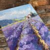 Lavender Dreams of Provence | Oil And Acrylic Painting in Paintings by OXYPOINT