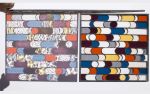 Custom pair of Courso window panels | Art & Wall Decor by Bespoke Glass
