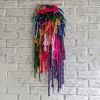 Beautiful Disaster - Woven Wall Hanging | Tapestry in Wall Hangings by Aurore Knight Art. Item made of cotton compatible with contemporary and eclectic & maximalism style