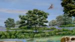 Jackson Longhorn Ranch Family | Oil And Acrylic Painting in Paintings by Dan Terry. Item made of canvas & synthetic