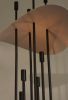 Ida Floor Lamp - Sculptural, Up / Down light | Lamps by Sara Schoenberger. Item made of metal with concrete works with mid century modern & contemporary style