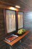 Arrow Shadow Box | Wall Sculpture in Wall Hangings by Organik Creative | Ascent Victory Park Apartments in Dallas. Item composed of maple wood and linen