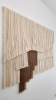 Hanko - Wall Hanging | Tapestry in Wall Hangings by Olivia Fiber Art. Item composed of wood and wool in minimalism or contemporary style