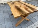 Live Edge Black Walnut Dining Table | Tables by Tinella Collection. Item composed of walnut in country & farmhouse or eclectic & maximalism style
