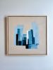 Interior Voyage | Oil And Acrylic Painting in Paintings by Melanie Biehle. Item composed of wood and canvas in minimalism or contemporary style