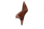 Amorph Lustrous Sconces, Walnut Wood, Facing Left | Sconces by Amorph. Item made of walnut