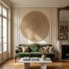 Transform Your Space with CHABKA's Natural Palm Fiber Spide | Tapestry in Wall Hangings by LA FIBRE ARTISANALE. Item made of cotton with fiber works with minimalism & contemporary style