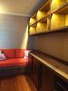 Shelves Cabinet Seating | Shelving in Storage by Jason Lees Design. Item composed of wood