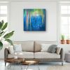 The Shapeshifter | Oil And Acrylic Painting in Paintings by Gill Bustamante. Item composed of canvas in contemporary or country & farmhouse style