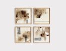 Abstract Neutral Art Prints - Set of 4 | Prints by Melissa Mary Jenkins Art. Item made of paper works with minimalism & contemporary style