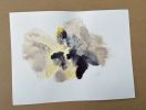 Dried Orchid I | Oil And Acrylic Painting in Paintings by HEIDY GONZALEZ - GONZALEZ ART DESIGN. Item composed of paper compatible with contemporary and art deco style