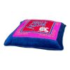 hand-embroidered needlepoint CAT LADY pillow * OOAK | Pillows by Mommani Threads. Item made of wool works with boho & contemporary style