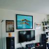 THE NEVER ENDING BLUE OF A PERPETUAL SUMMER | Oil And Acrylic Painting in Paintings by Beddru. Item made of synthetic