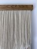 Natural Look | Tapestry in Wall Hangings by Kat | Home Studio. Item composed of oak wood and wool in boho or minimalism style