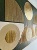 Gilded Age No. 4 | Mixed Media in Paintings by Ayse Sirin Budak. Item compatible with minimalism and mid century modern style