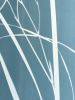 Silver Iris: 33 x 22 in. original gray cyanotype | Photography by Christine So. Item made of paper compatible with boho and japandi style