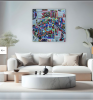 Abstract painting on canvas, canvas painting, canvas art | Oil And Acrylic Painting in Paintings by Aasiri Wickremage. Item composed of canvas in contemporary style
