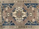 Hand-woven Turkish Rug Doormat| 2.2 x 3.1 | Small Rug in Rugs by Wool and Rug. Item made of wool compatible with boho and contemporary style