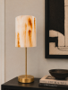Quarts | Table Lamp in Lamps by Ariana Berman Studio. Item composed of brass and paper in contemporary or eclectic & maximalism style
