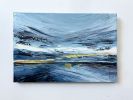 Coastal dreamscape | Mixed Media by Lisa Elley ART. Item made of canvas works with contemporary style
