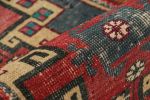 Vintage Oushak Rug with Polychromatic Geometric Medallions | Area Rug in Rugs by Rug and Kilim