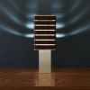 Exigen by Mnima. Table Light Sculpted from Solid Aluminum. | Table Lamp in Lamps by mnima. Item made of aluminum with leather