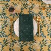 Cloth Napkins | Mehandi Set of 4 | Linens & Bedding by ichcha. Item made of cotton works with boho & minimalism style