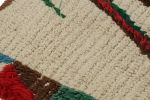 Vintage Azilal Moroccan Scatter rug with Red-Green Patterns | Area Rug in Rugs by Rug and Kilim