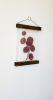 Red Eucalyptus pressed flower wall art frame cottage style | Pressing in Art & Wall Decor by Studio Wildflower. Item made of wood with brass works with boho & country & farmhouse style
