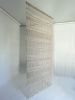 Triptych Fiber Art Hangings | Divider in Decorative Objects by MACRO MACRAME by Maeve Pacheco. Item made of cotton compatible with minimalism and contemporary style
