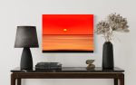 Red Sea Sun | Photography by Marc VanDermeer. Item made of paper