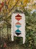 GEOMETRIC WALL TAPESTRY | southwestern weaving | Wall Hangings by WOOL & PINE by Jessie. Item composed of fabric