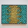 No. 09 Acoustic Diffuser Panel - Gradient Modern Abstract - | Wall Sculpture in Wall Hangings by Joseph A