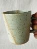 Seafoam - Mug, cup. | Drinkware by Tomoko Ceramics. Item composed of ceramic