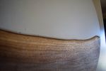 Concrete + Wood Wall Art | Tapestry in Wall Hangings by Alicia Dietz Studios. Item composed of walnut and fabric