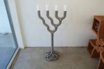 FLUX -candelabrum | Candle Holder in Decorative Objects by JAN PAUL. Item composed of steel